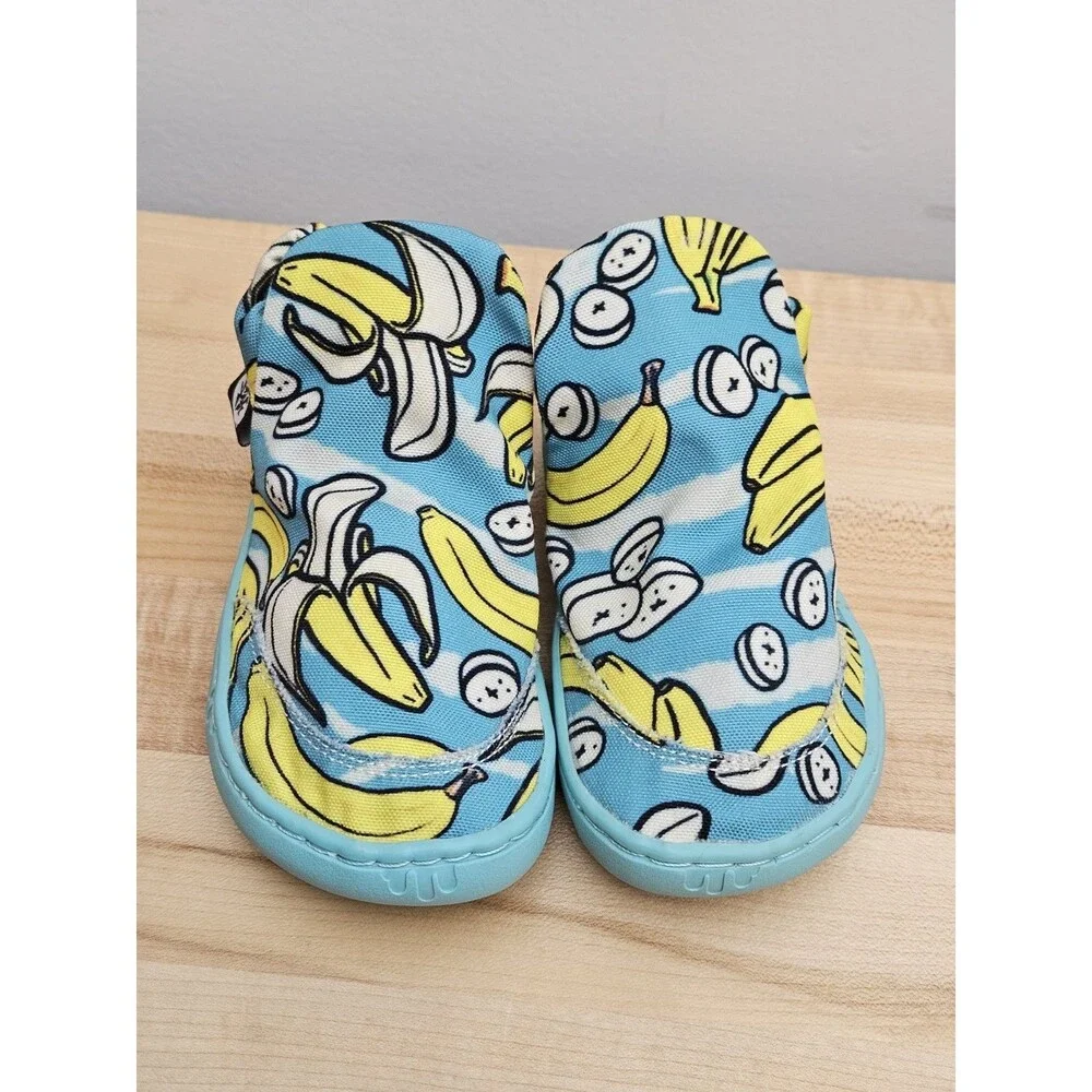 Paperkrane Australia Barefoot Shoes B-Nana Banana slip on EU 22 Toddler US 4.5